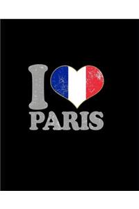 I Love Paris Notebook