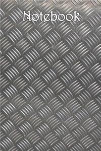 Notebook: Metal Sheet - Bespoke, Personalised Notebook. Contact Us If You Would Like Your Own Image, Name or Other Text on a Book.