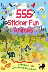 555 Sticker Fun - Animals Activity Book