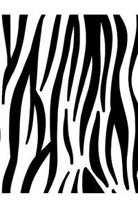 Zebra Print Notebook