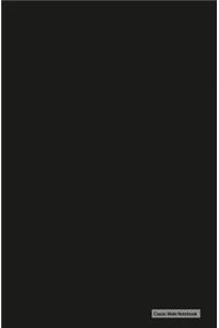 Classic Mole Notebook - Black (Lined Journal)