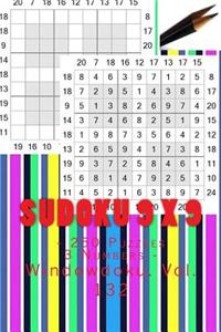 Sudoku 9 X 9 - 250 Puzzles 3 Numbers - Windowdoku. Vol. 132