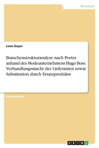Branchenstrukturanalyse nach Porter anhand des Modeunternehmens Hugo Boss. Verhandlungsmacht der Lieferanten sowie Substitution durch Ersatzprodukte