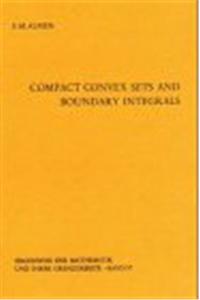 Compact Convex Sets and Boundary Integrals