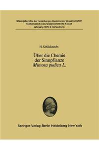 Über Die Chemie Der Sinnpflanze Mimosa Pudica L.