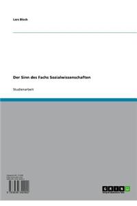 Der Sinn Des Fachs Sozialwissenschaften
