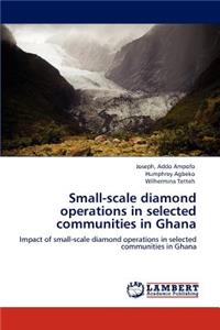 Small-scale diamond operations in selected communities in Ghana