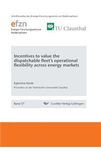 Incentives to value the dispatchable fleet's operational flexibility across energy markets