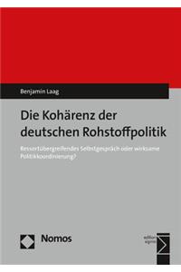 Die Koharenz Der Deutschen Rohstoffpolitik