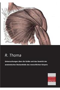 Untersuchungen Uber Die Grosse Und Das Gewicht Der Anatomischen Bestandteile Des Menschlichen Korpers Im Gesunden Und Im Kranken Zustande
