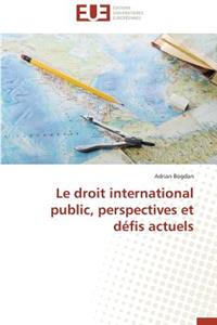 Le Droit International Public, Perspectives Et D�fis Actuels
