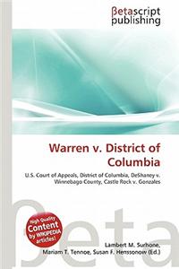 Warren V. District of Columbia