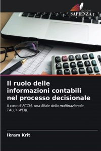 ruolo delle informazioni contabili nel processo decisionale