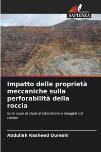 Impatto delle proprietà meccaniche sulla perforabilità della roccia