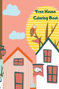 Tree House Coloring Book