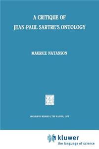 Critique of Jean-Paul Sartre's Ontology