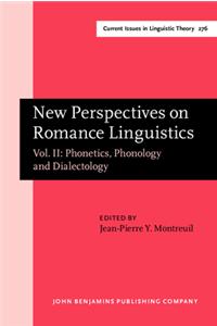 New Perspectives on Romance Linguistics