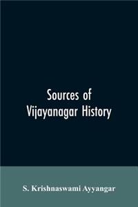 Sources of Vijayanagar History