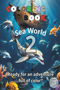 COLORING BOOK, Sea World 2