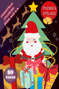 Christmas Coloring Book Age 4-8