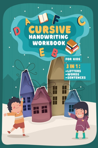 Cursive Handwriting Workbook For Kids