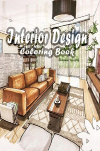 Interior Design Coloring Book