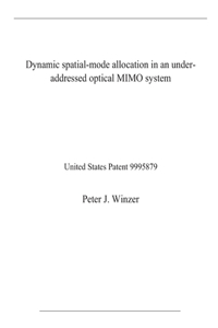 Dynamic spatial-mode allocation in an under-addressed optical MIMO system