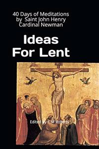 Ideas For Lent