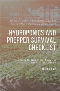 Hydroponics and Prepper Survival Checklist