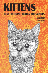 New Coloring Books for Adults 2020 release - Animals - Kittens