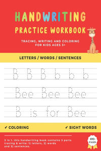 Handwriting Practice Workbook