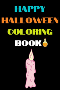 Happy Halloween Coloring Book