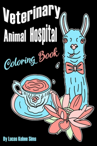 Veterinary Animal Hospital Coloring Book