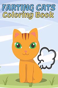 Farting Cats Coloring Book