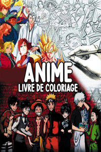 Anime livre de coloriage