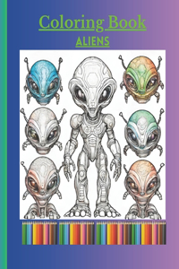 COLORING BOOK - Aliens