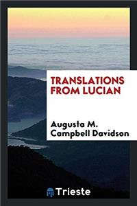 Translations from Lucian