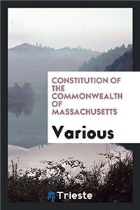 Constitution of the Commonwealth of Massachusetts