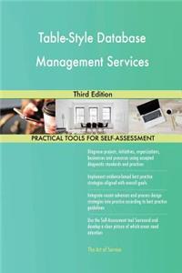 Table-Style Database Management Services Third Edition