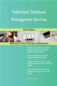 Table-Style Database Management Services Third Edition