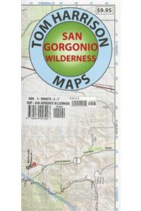 San Gorgonio Wilderness Trail Map-