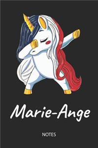 Marie-Ange - Notes