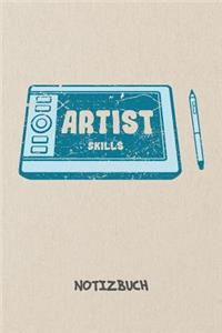 Artist Skills NOTIZBUCH