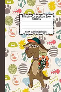 Primary Composition Book, 8x10, 55 Sheets/110 Pages