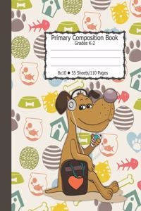 Primary Composition Book, 8x10, 55 Sheets/110 Pages