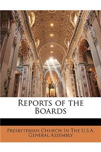 Reports of the Boards