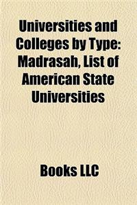Universities and Colleges by Type