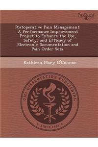 Postoperative Pain Management