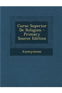 Curso Superior de Religion
