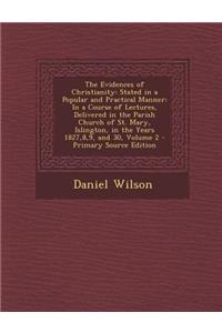 The Evidences of Christianity